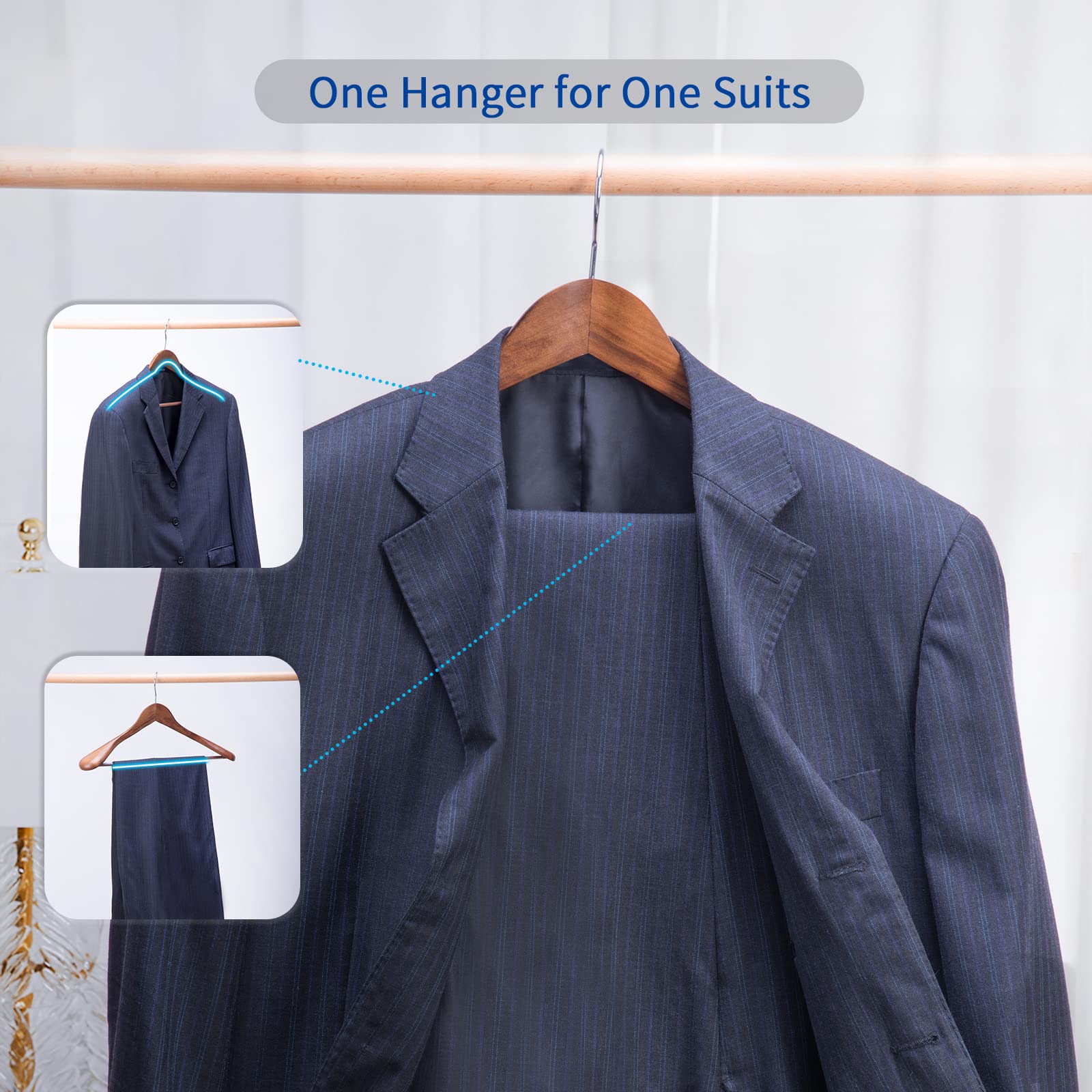Nature Smile retro-color hangers add warm style to your closet
