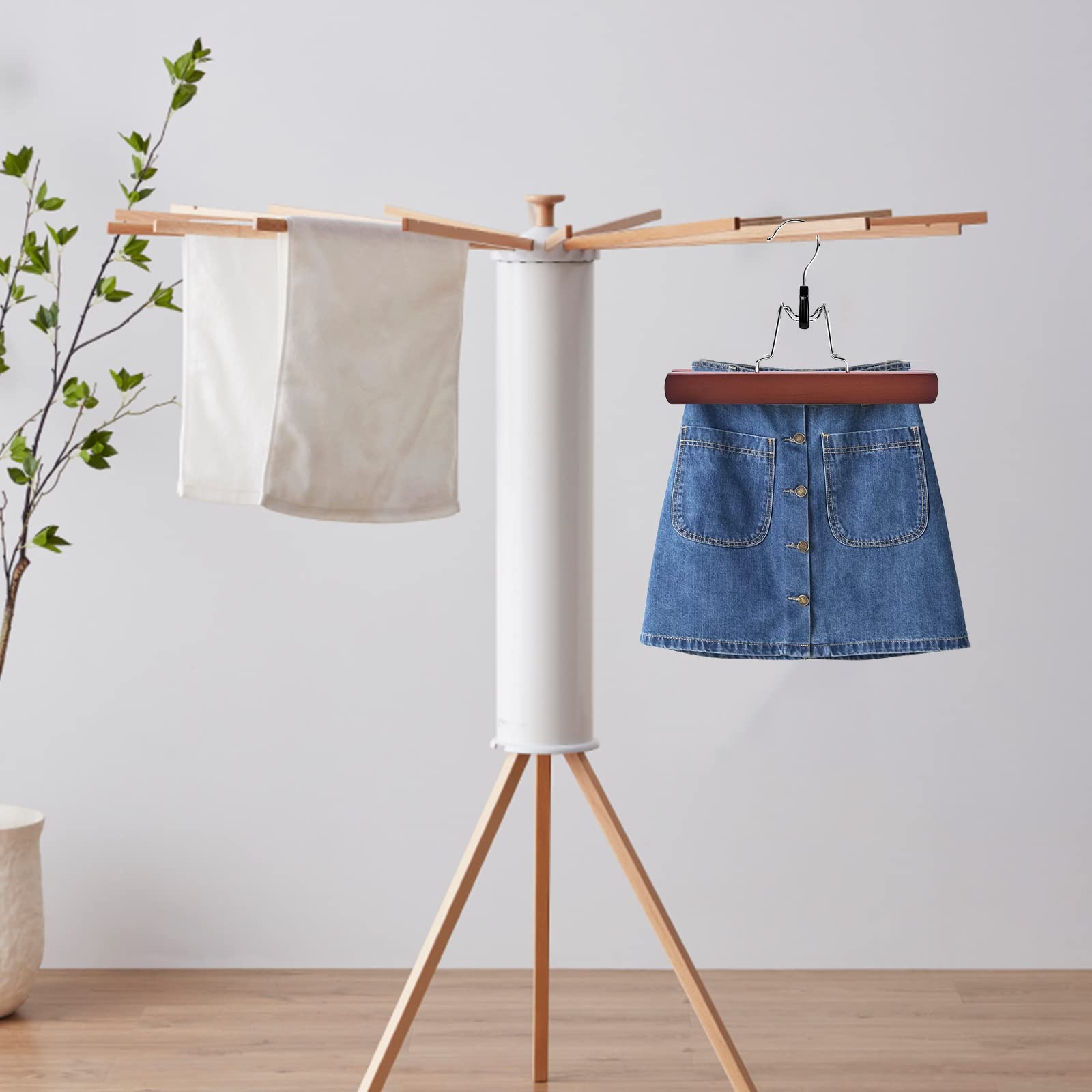 Nature Smile hangers designed for organizing wigs, leggings, and shorts with style.