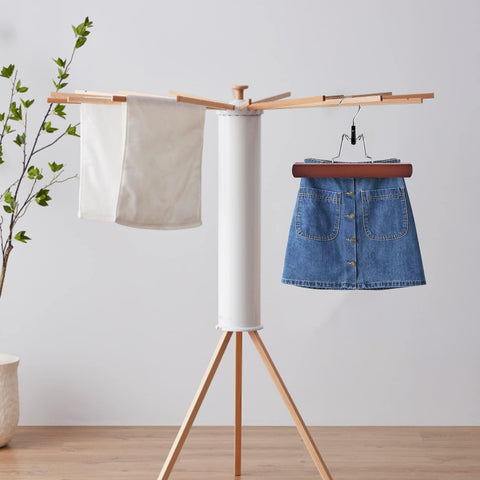 Nature Smile hangers designed for organizing wigs, leggings, and shorts with style.