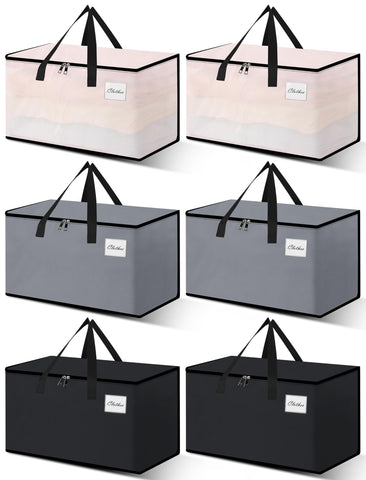 NATURELUX heavy-duty moving bag folded for compact storage after use.