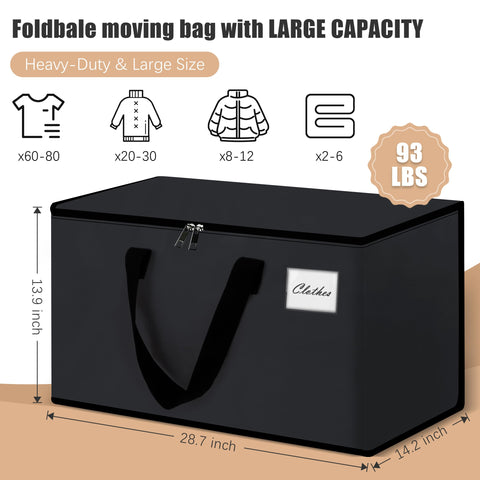 NatureLux moving bags feature strong handles for secure carrying and transport.