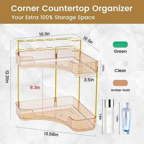 NATURE'S SOURCE decorative perfume display features clear trays for easy access.