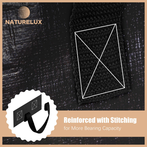 NATURELUX 86-liter capacity moving bags ideal for bulky items.
