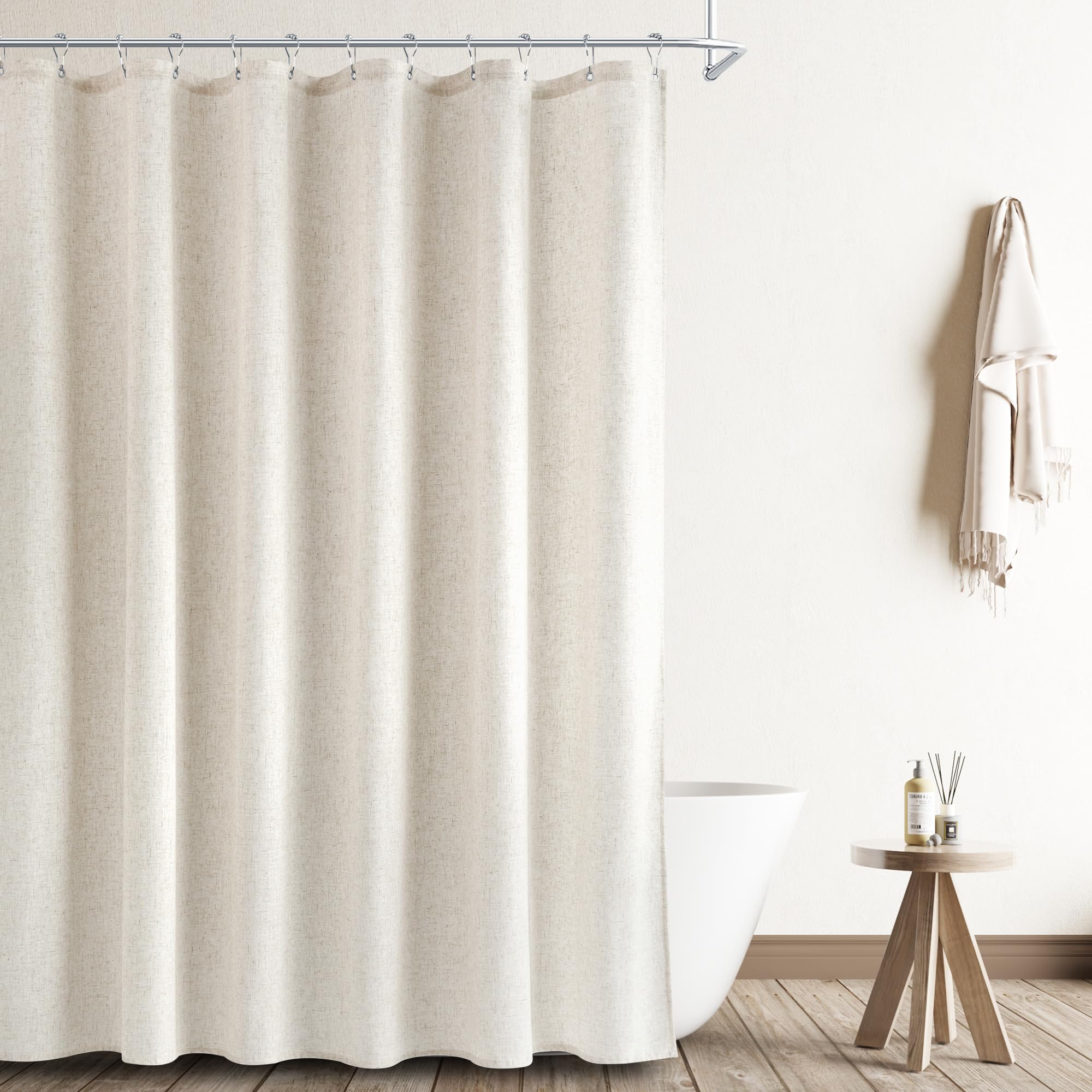 Naturoom care instructions for machine washing preserve fabric texture.