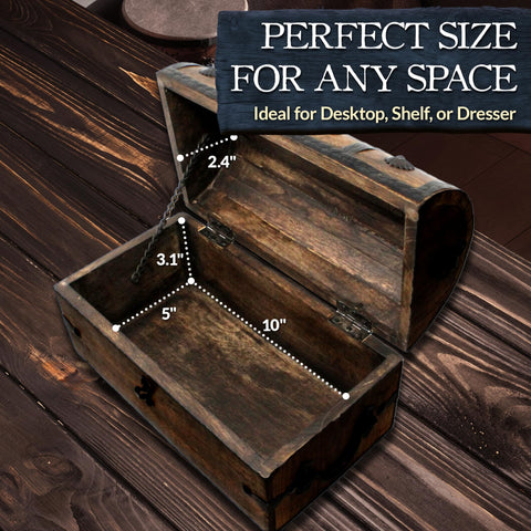 Nautical Cove lock and skeleton keys, secure storage for classroom prizes.