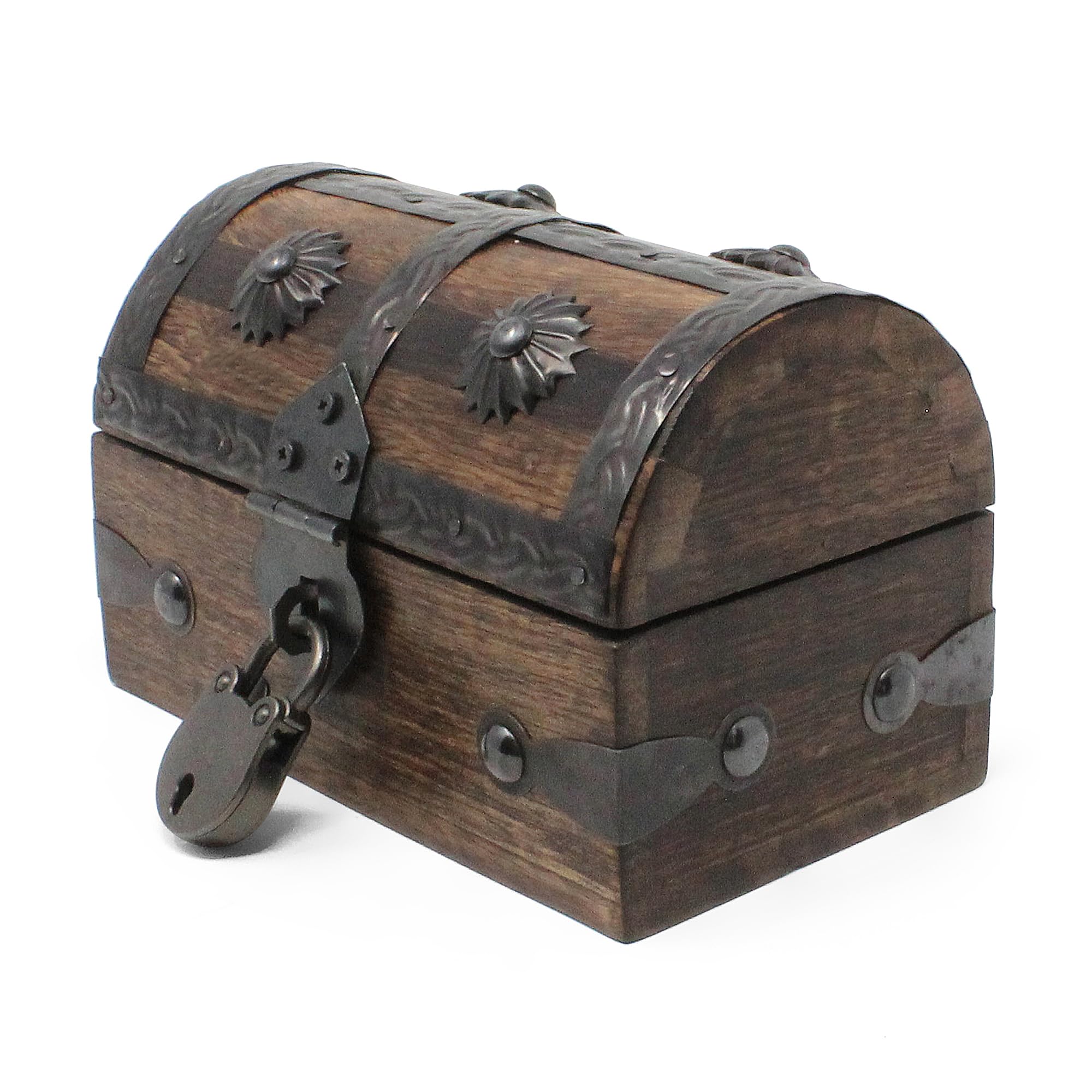 Nautical Cove pirate-themed décor idea shown with the chest.