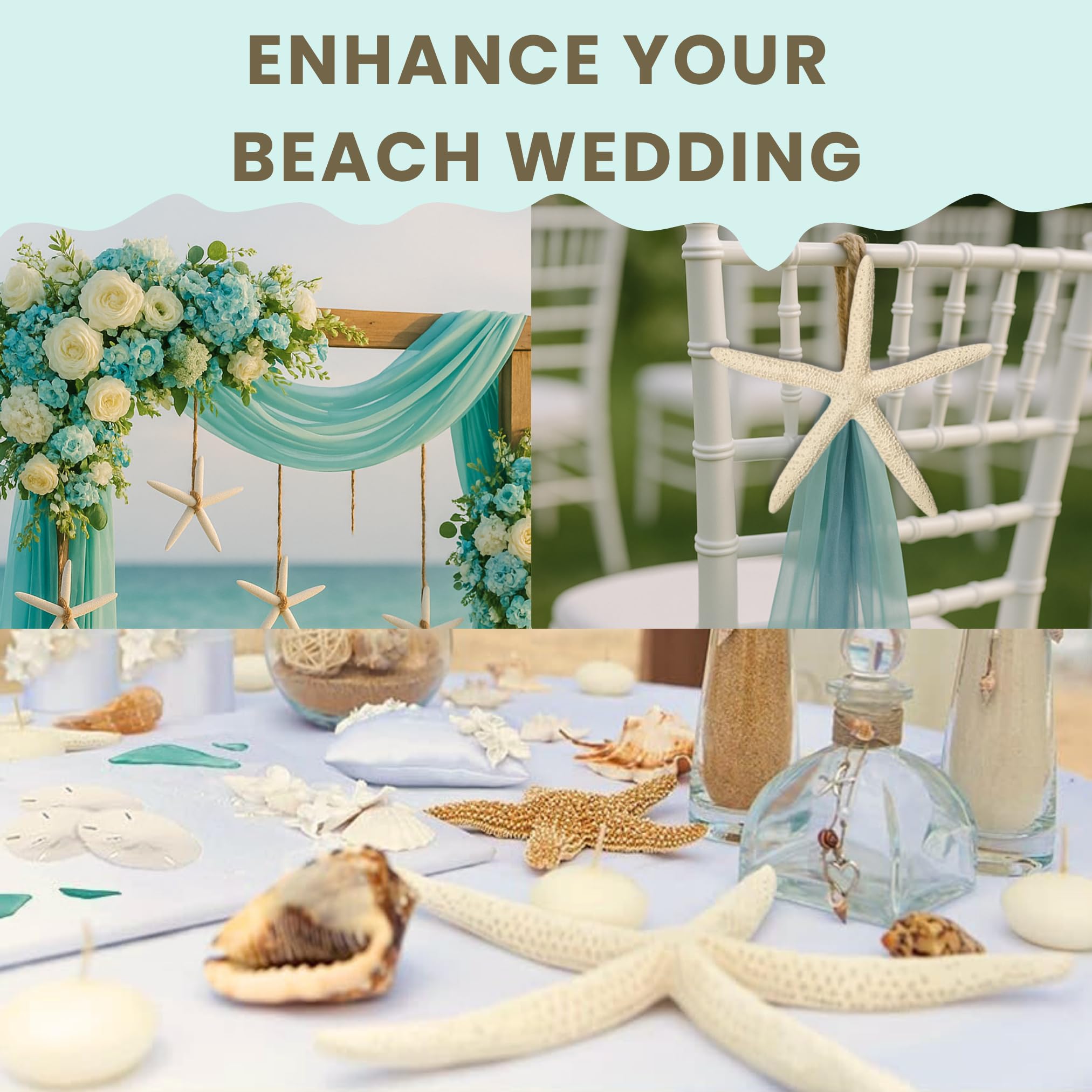 Nautical Crush Trading starfish decor elevates natural themes without overpowering spaces.