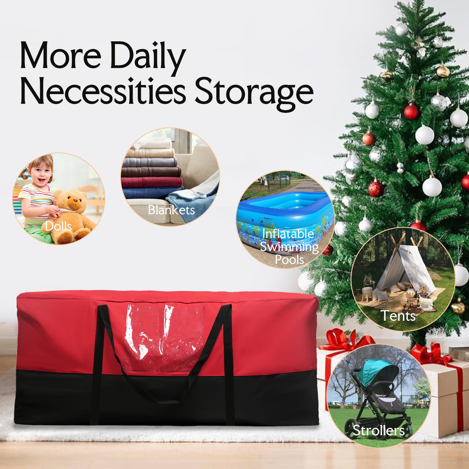 NAVTUE transparent pocket stores small accessories and reminders
