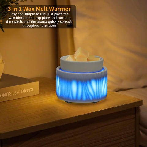 Nawaza plug-in wax warmer with safe operation and fragrance diffusion.