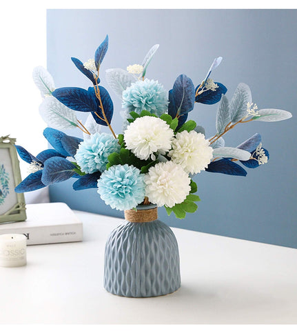 NAWEIDA ceramic vase with 20 cm diameter and 35 cm height