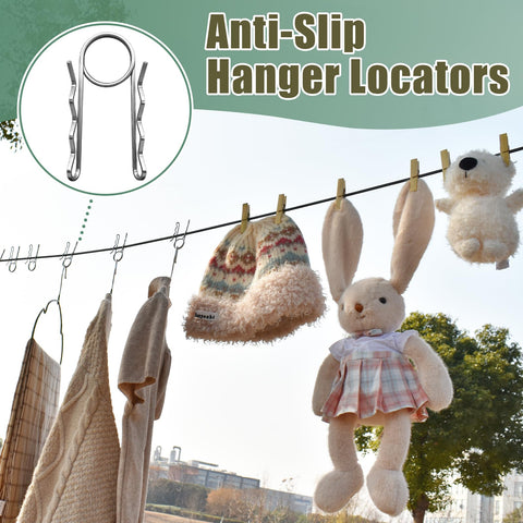 NAZOU Outdoor Retractable Clothesline windproof clamps secure clothes against gusts