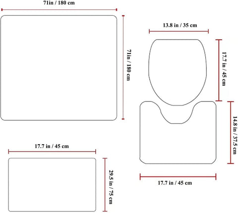 NBVKO 12-hook set included for easy, secure curtain installation