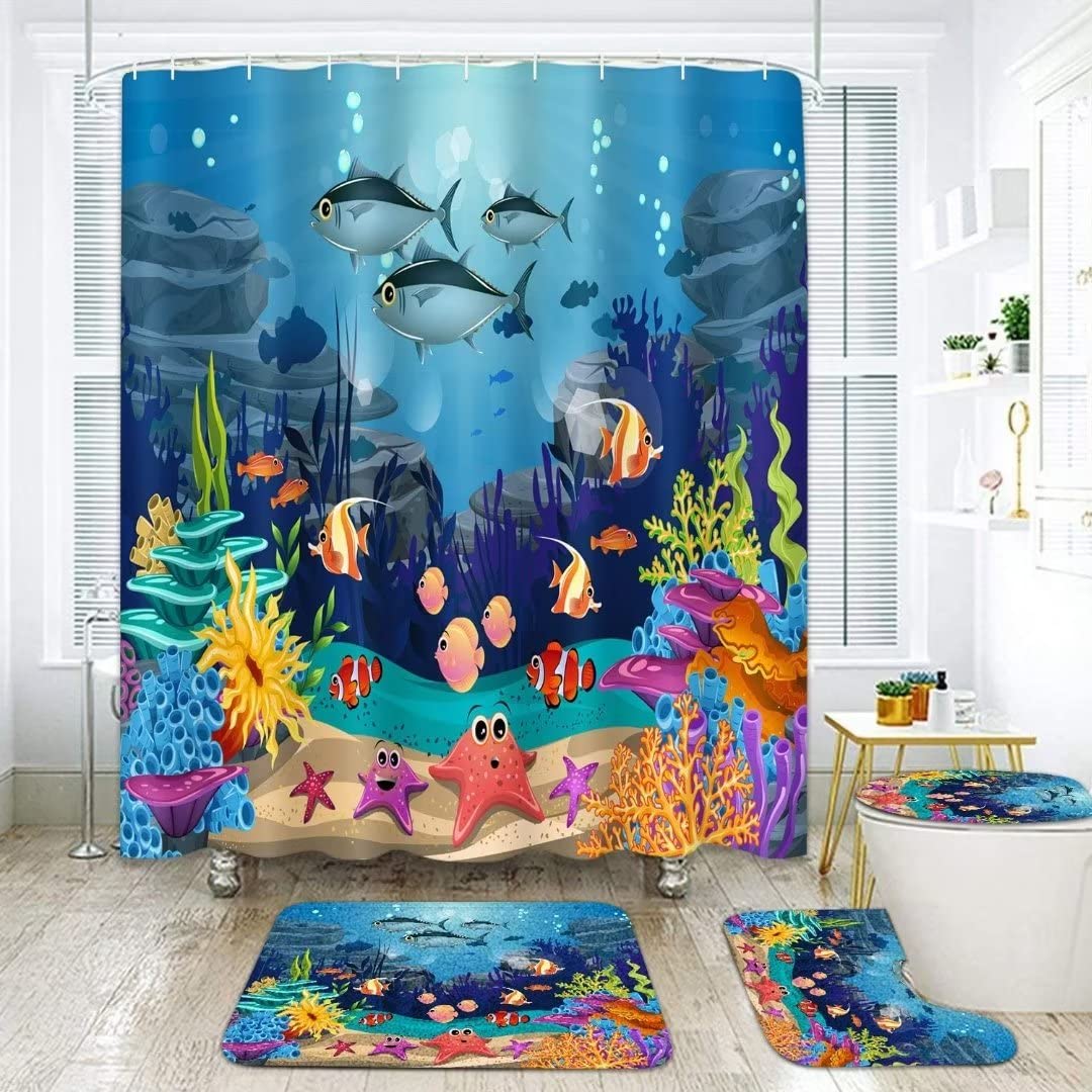 NBVKO bath mat provides soft comfort and quick moisture absorption