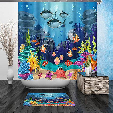 NBVKO non-slip bath rug with textured surface helps reduce slips