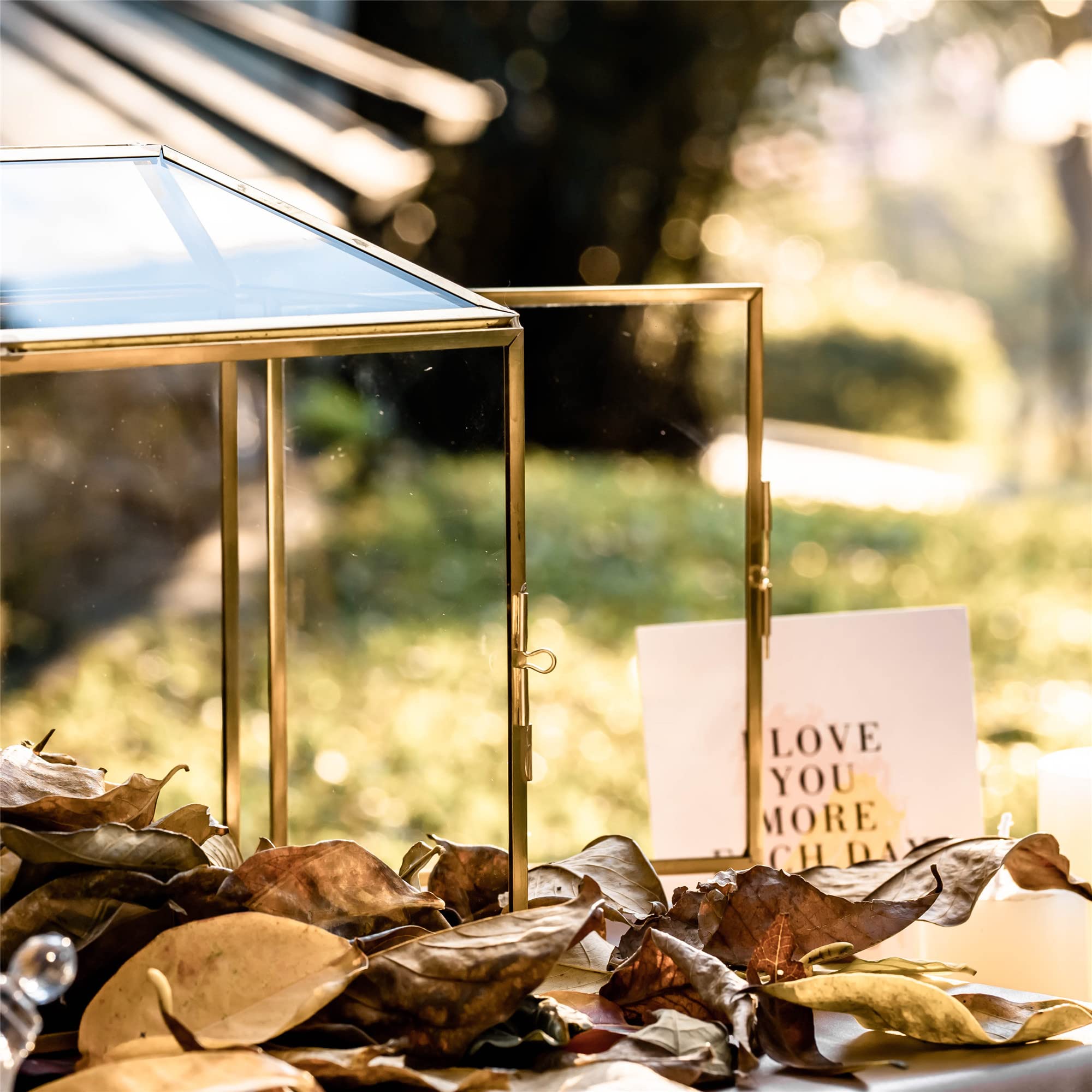 NCYP card box centerpieces enhance stylish event decor