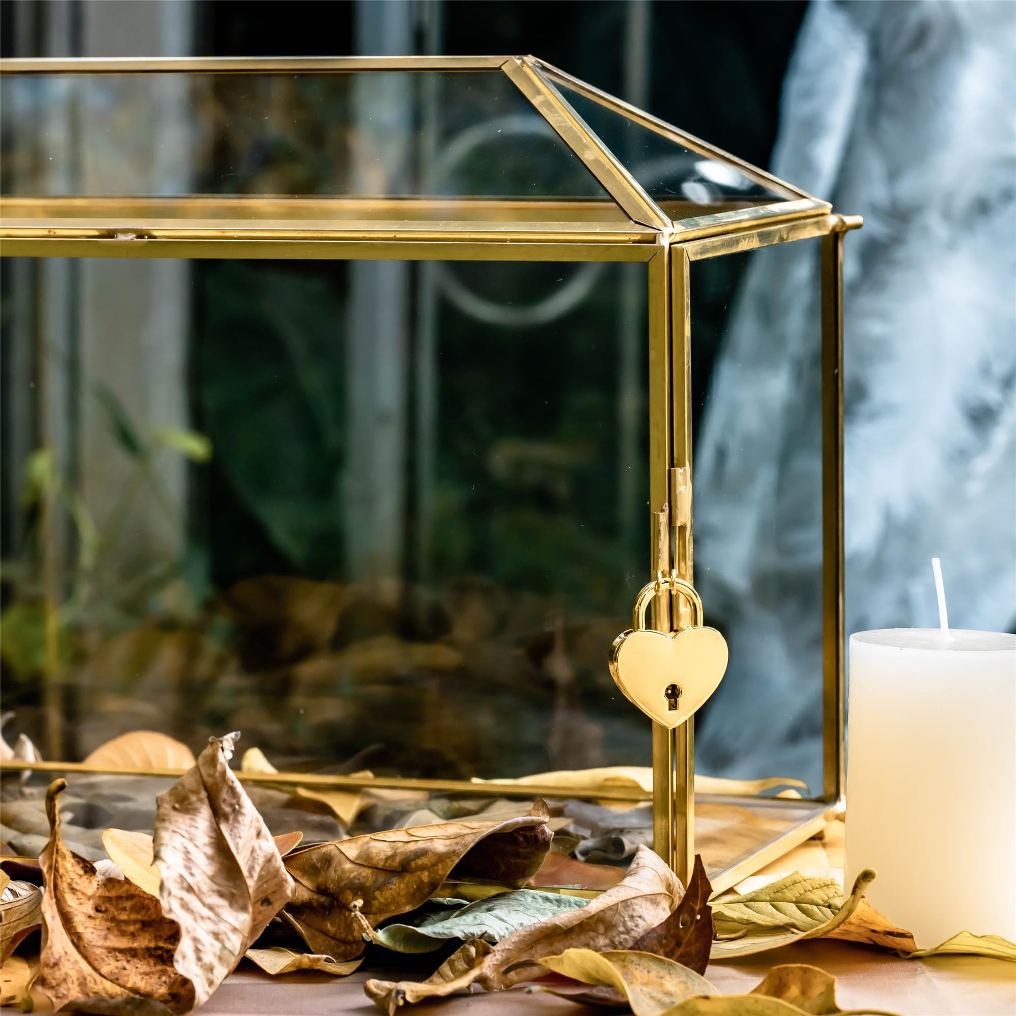 NCYP inside view reveals sturdy glass and brass construction