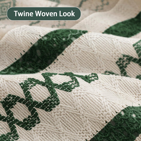 NDDYCU twine-centered weave adds natural charm to any shower space.