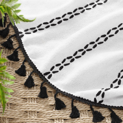 Easy-care linen fabric of NDDYCU curtain suitable for machine wash.