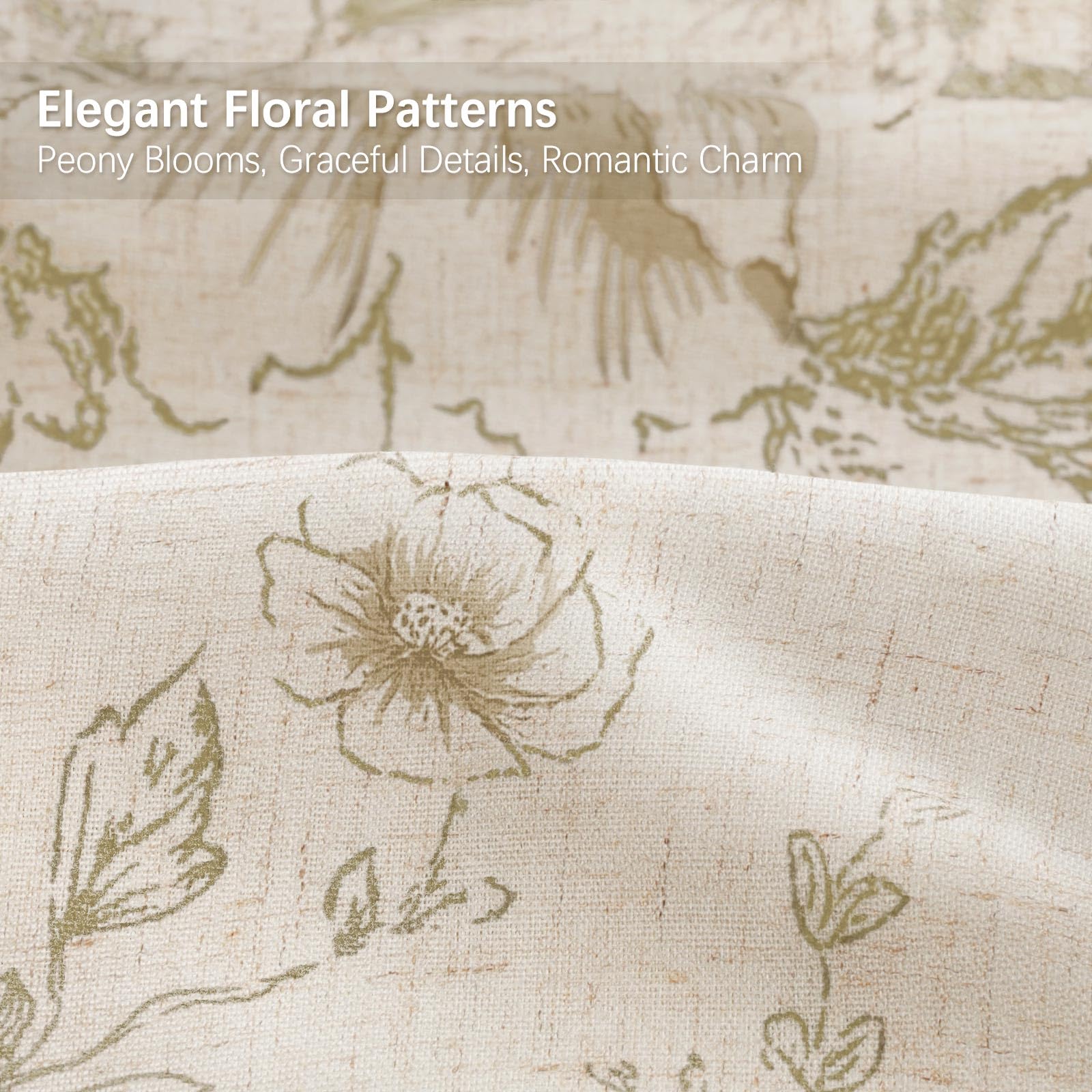 NDDYCU vintage beige pattern enhances classic bathroom charm.