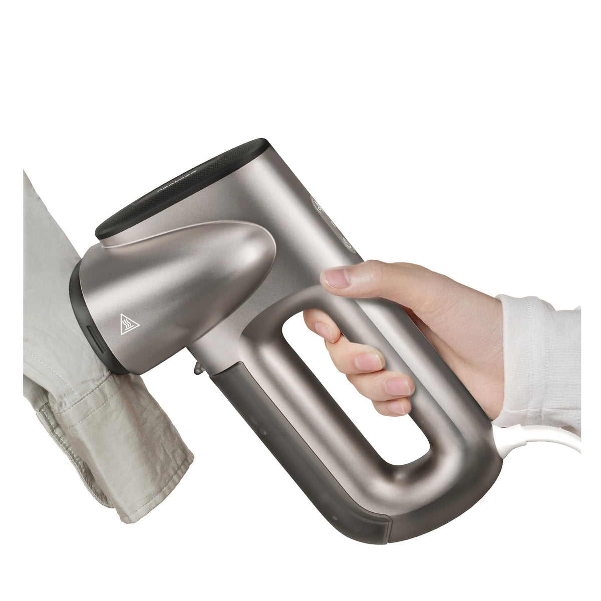 Neakasa Magic 1 front view shows a compact travel vacuum steamer