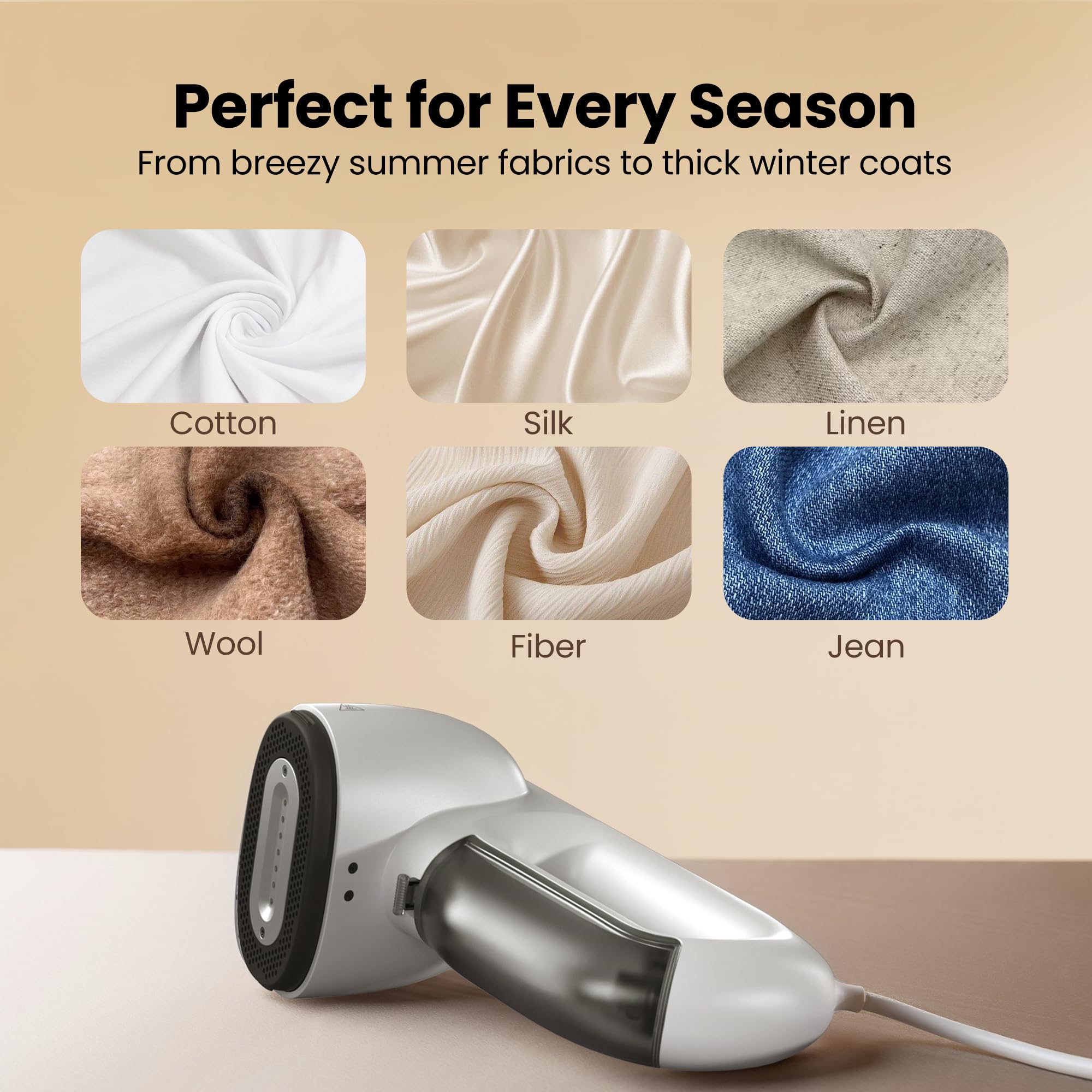 Neakasa Magic 1 hem and seam steaming for precise wrinkle removal