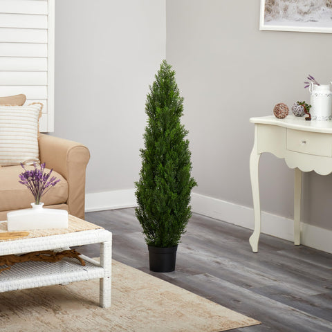 Nearly Natural Cedar Pine texture evokes real woodsy greenery in any setting.