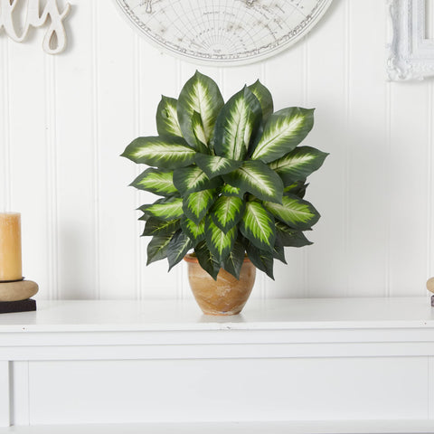 Nearly Natural greenery elevates living room ambiance with lifelike foliage.