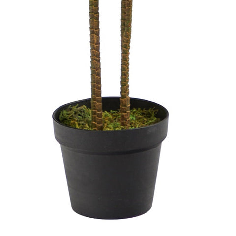 Nearly Natural dracaena ideal for office spaces with calm, verdant ambiance.
