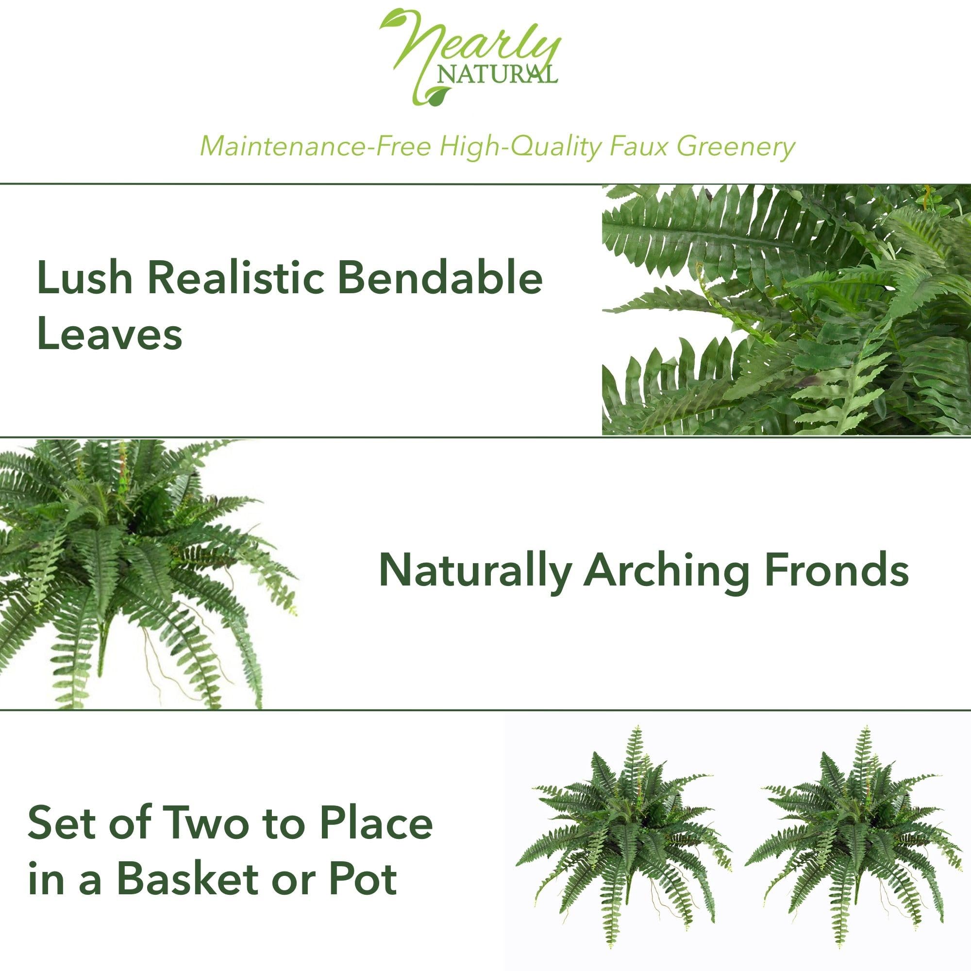 Nearly Natural windowsill greenery brightens small spaces with maintenance-free charm.