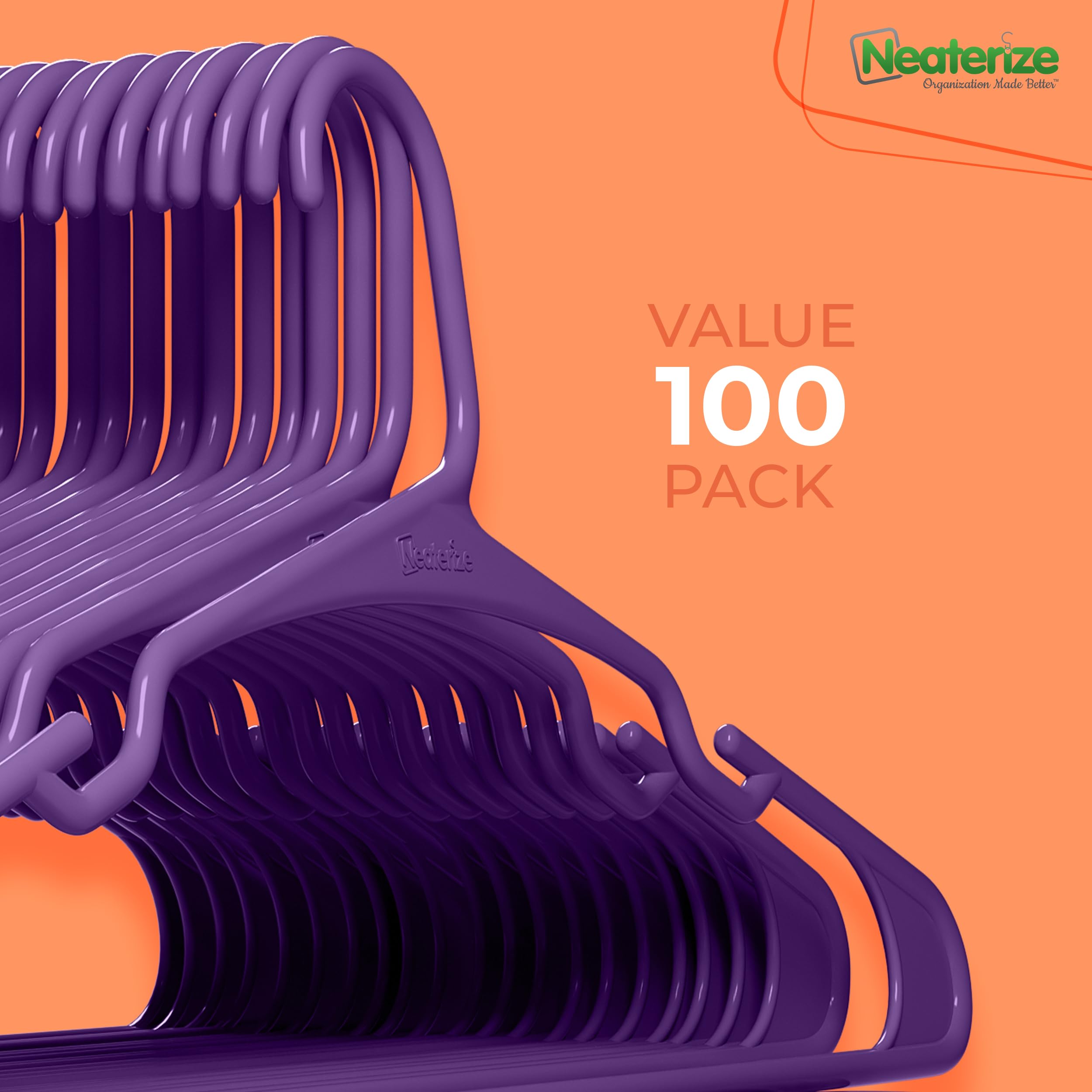 NEATERIZE color options include purple to match decor