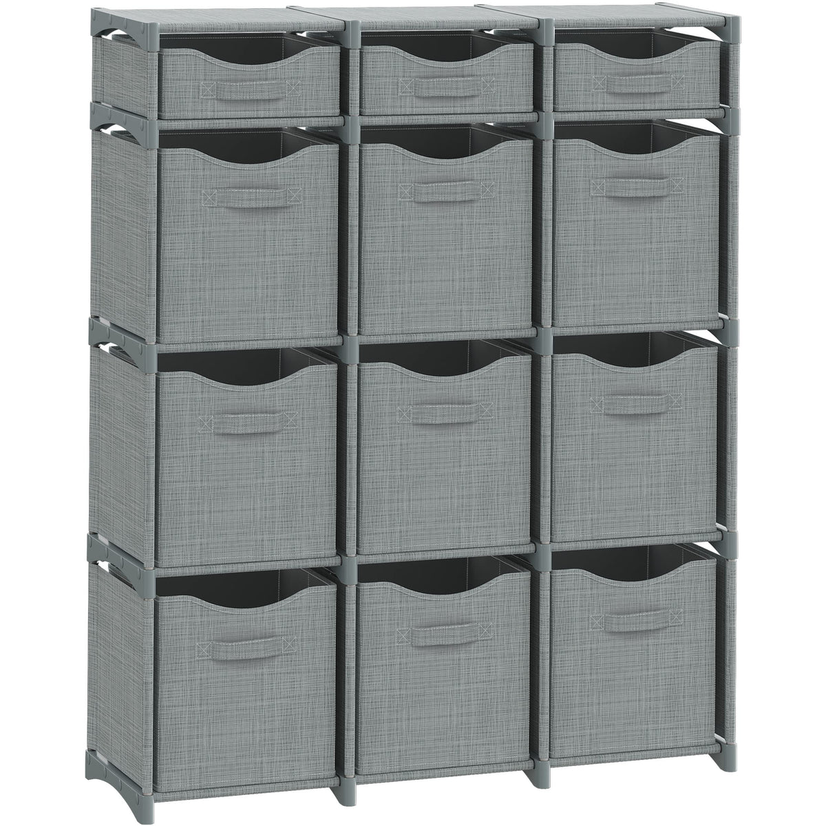 NEATERIZE cube storage cabinet 36x43x12 inches keeps items neatly organized.