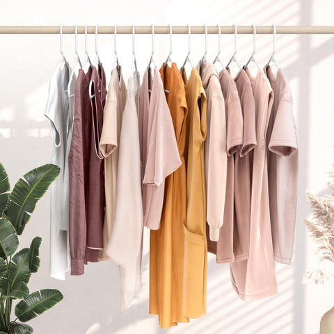 NEATERIZE dorm and apartment essentials keep closets tidy and efficient.