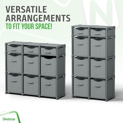 NEATERIZE durable iron rods and connectors ensure lasting shelf stability