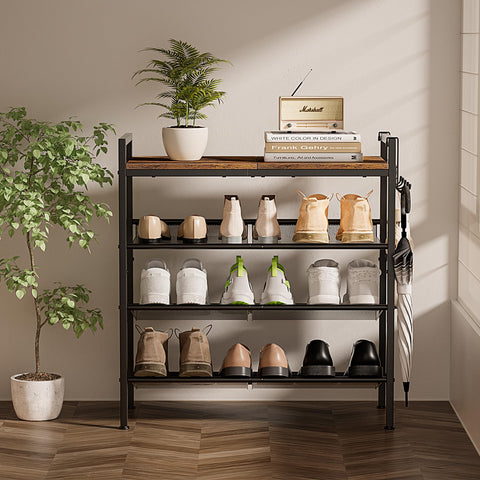 Neatevday multipurpose storage shoe rack in living spaces