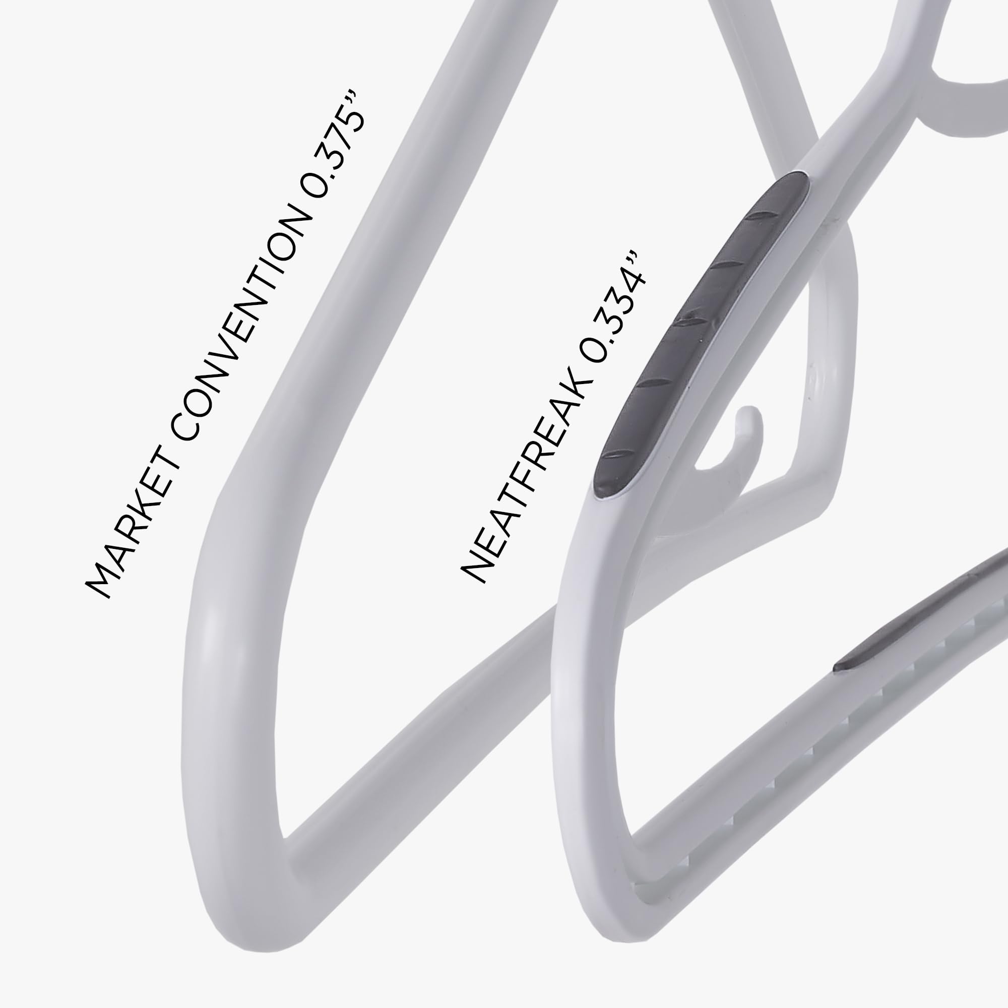 Neatfreak built-in lingerie hooks securely hold intimate wear.
