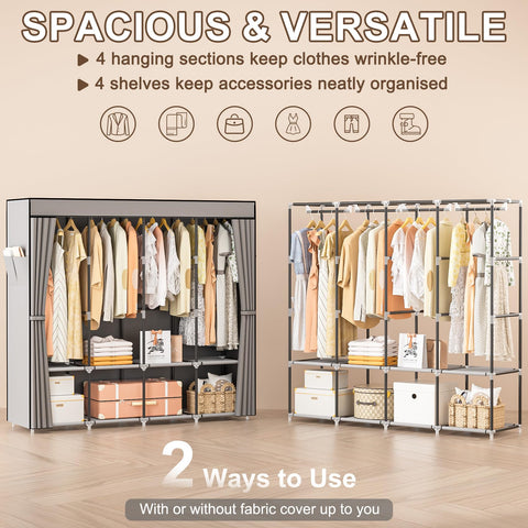 Neatrays non-woven cover protects clothes from dust and moisture