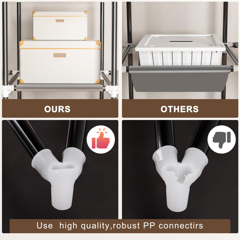 Neatrays wardrobe side pockets for easy access to small items