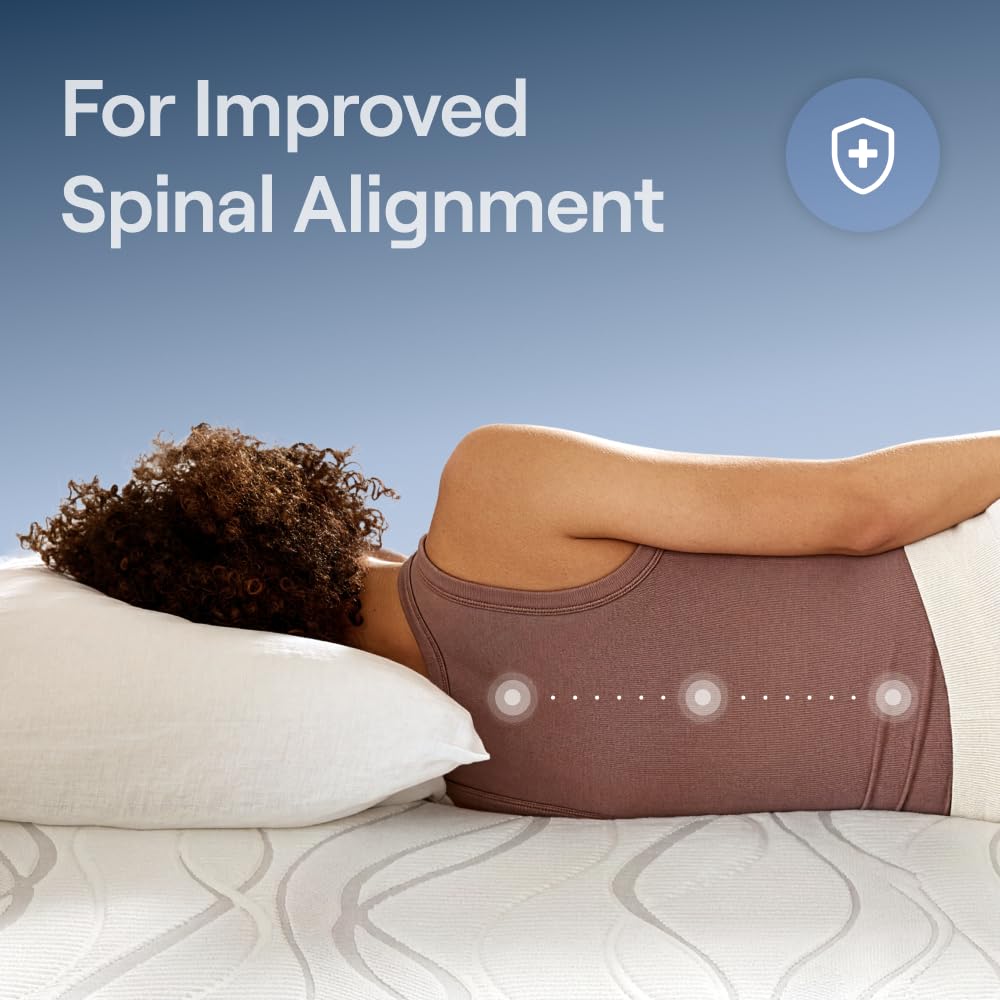 Nectar Soft Topper king-size memory foam adapts to body contours
