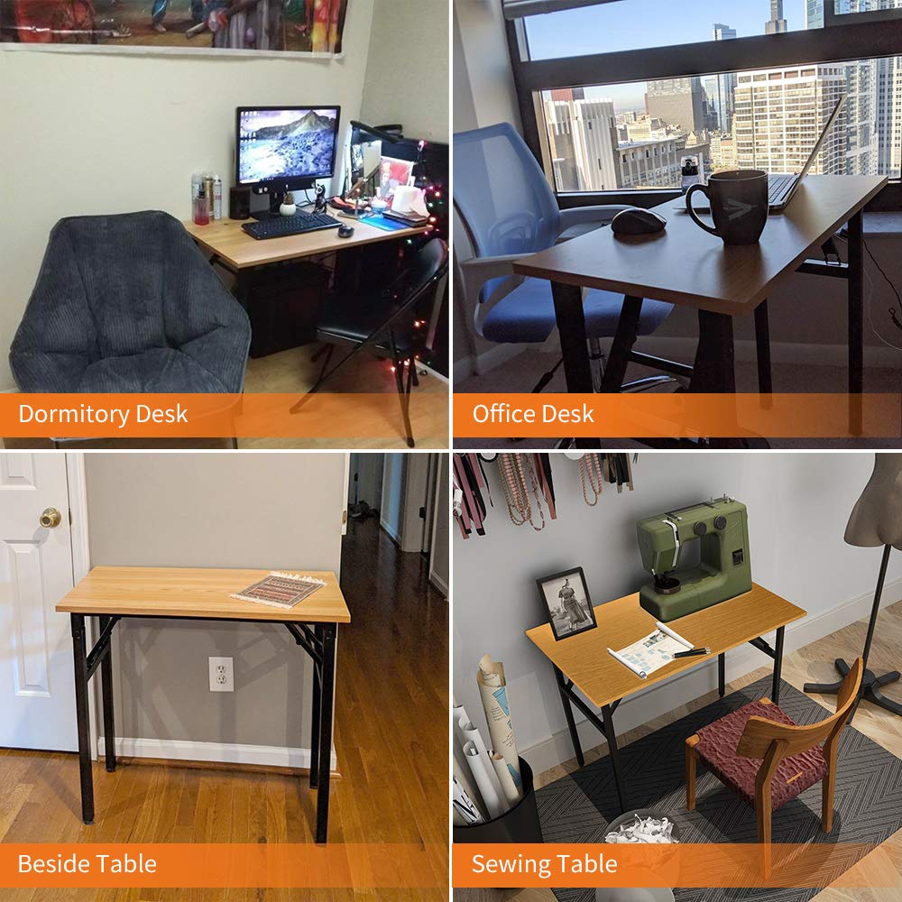 Need folding desk ideal for dorm study and small home offices.