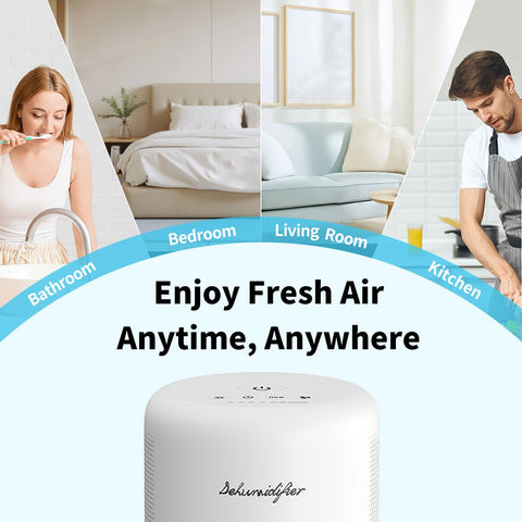 NeedDuck dehumidifier small spaces use shows ideal placement for compact rooms.