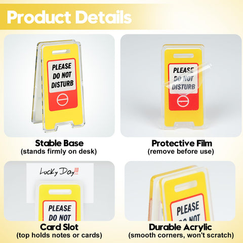 NefosLeuki 24-pack desk signs offer versatile office decor for home or corporate spaces.