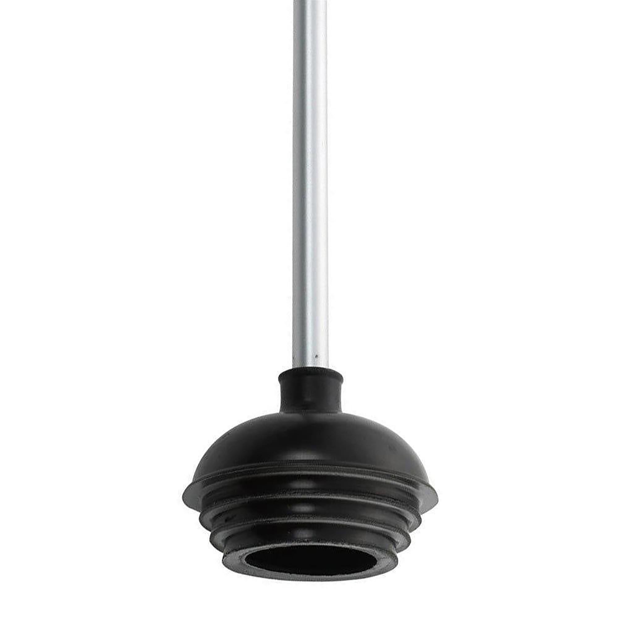 NEIKO 60170A plunger showing aluminum handle for durable, easy-to-clean use.