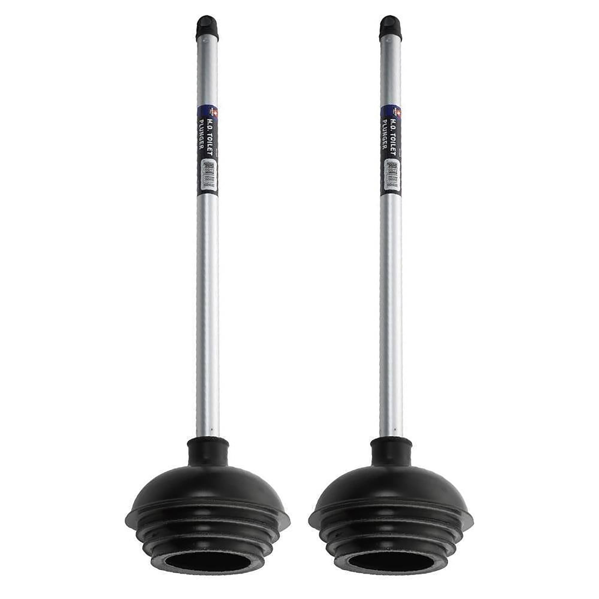 NEIKO 60170A toilet plunger with patented four-step suction cup for versatile bowls.