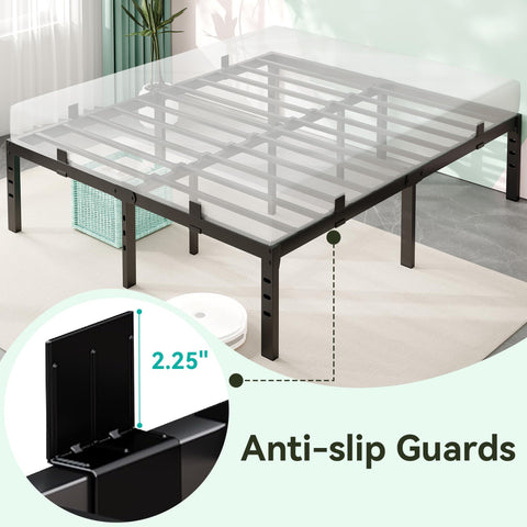 Nelaukoko no box spring needed simplifies setup and lowers cost.