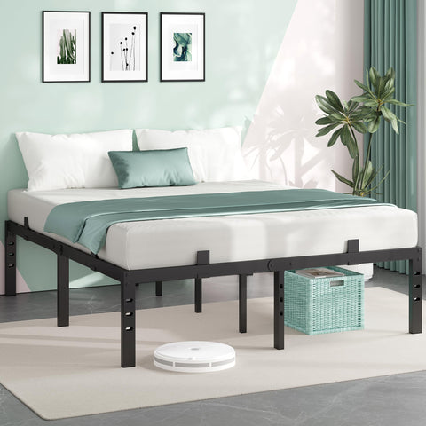 Nelaukoko under-storage design keeps belongings organized beneath the bed.