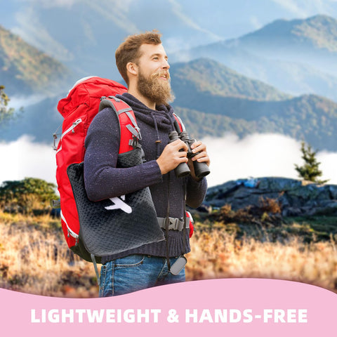 Nenolix carry bag with zippered pocket storing phone and passport securely.