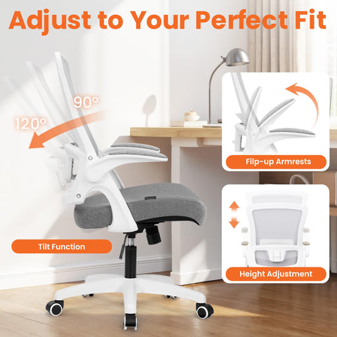 NEO CHAIR 360-degree swivel enables smooth movement across your workspace