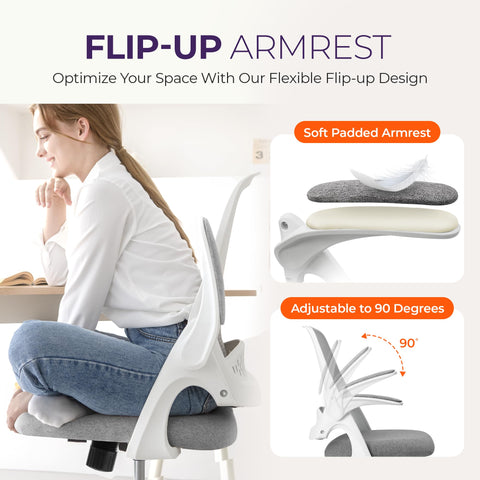 NEO CHAIR sturdy base and smooth wheels for stable daily use.