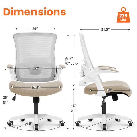NEO CHAIR adjustable lumbar support offers tailored lower-back comfort.