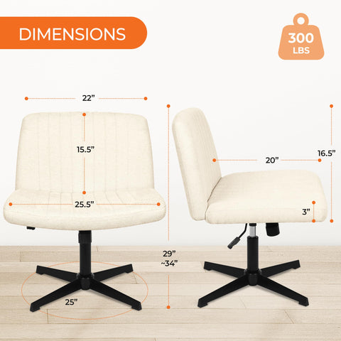 NEO CHAIR wide-seat view; comfortable posture for long work sessions.